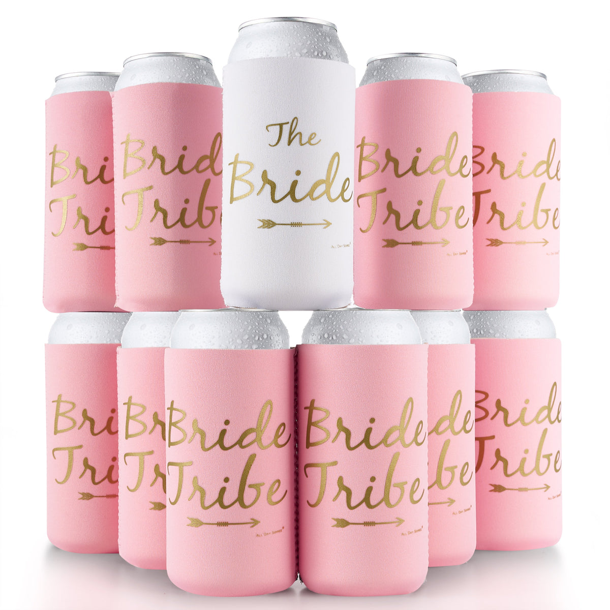 12 Pack I Do Crew Bachelorette Party Cups with Lids, Pink Bridal Shower  Mason Jar Gifts (18 oz) 