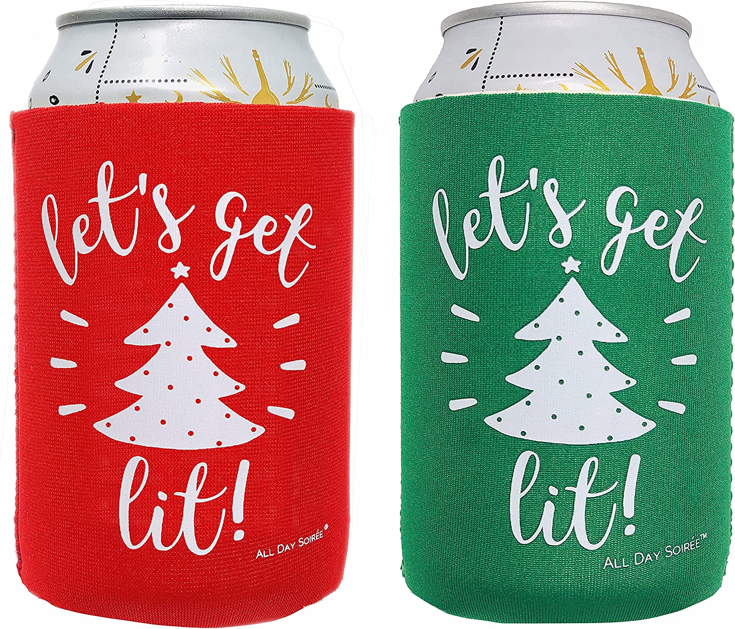 Let's Get Lit - Bottle Koozie